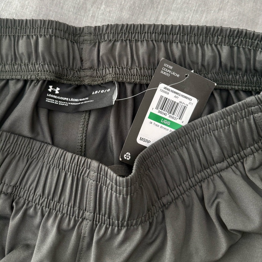 Under Armour Olive Green Athletic Shorts